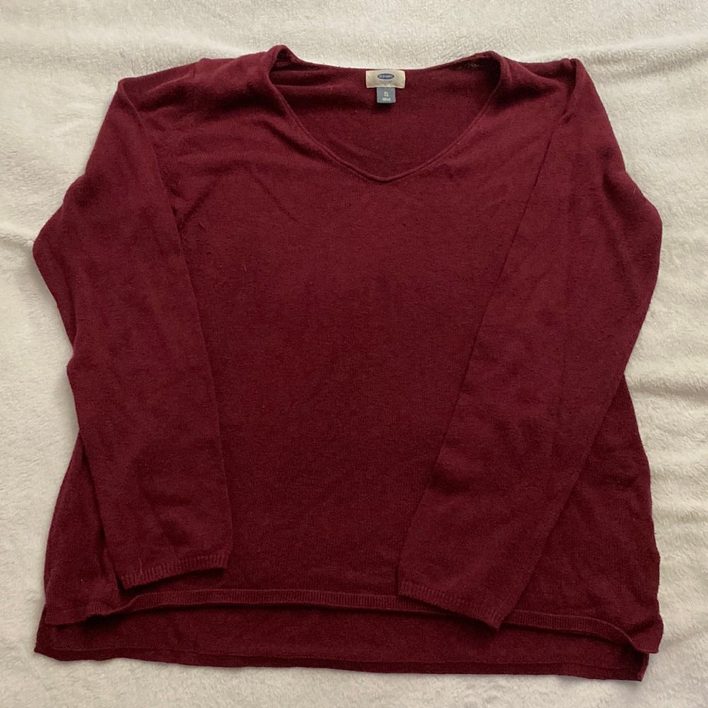 Maroon Old Navy XL Sweater